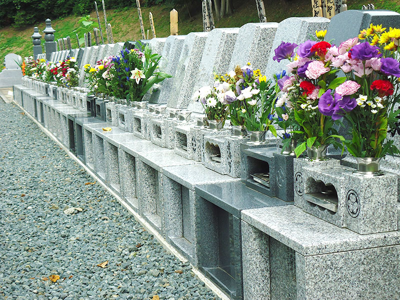 盛岡霊園の永代管理墓所：夫婦墓